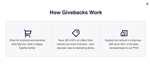 how givebacks works